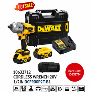 DEWALT DCF900P2T-B1 Cordless Impact Wrench 20V 1/2"