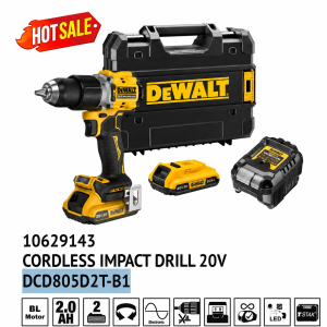 DEWALT DCD805D2T 20V MAX Brushless Compact Premium Hammer Drill/Driver